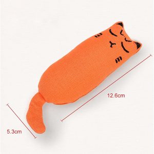 Catnip Toys 5 Pack Cat nip Plush Scratch Playing Chewing Teeth Cleaning Creative Pillow Scratch Pet Catnip Teeth Grinding for indoor cats catnip plant adult cats kitten toys cat toys interactive