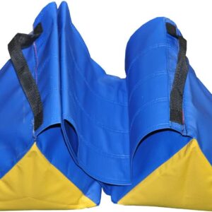 Cool Runners Tunnel Hugging Non Constricting PVC Dog Agility Tunnel Bag, 1 Piece, Blue (Case of 10)