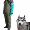 DDZJTPP Dog Bite Suit Set, Professional Dog Training Clothing with Anti-bite Gloves, Working Shepherd Dog Equipment Strengthen Safety Clothing, Exercise Your Dog's Agility,A-M