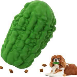 DiiWmme Dog Chew Toys,Vegetable shape Dog Treat-Dispensing Chew Toy Puppy Puzzle Toys,Slow Feeder Toys for Dogs Natural Rubber Dog Chew Toys for Small Medium Dogs