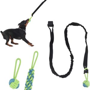 Dog Rope Toy, 3 Pcs of Strong Dog Rope Toys for Large & Medium Dogs, Indestructible Dog Chew Rope for Aggressive Chewers, Rope Toys for Dogs, Cotton Rope Dog Toy for Tug of War & Teeth Cleaning