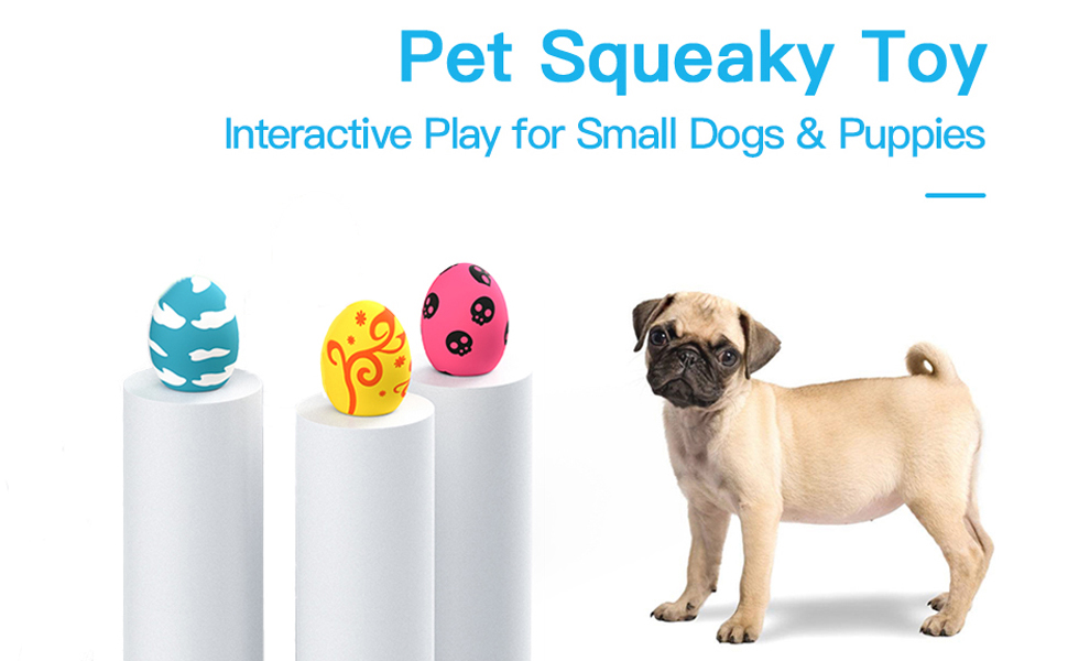 Dog Squeaky Toy 3 PCS 