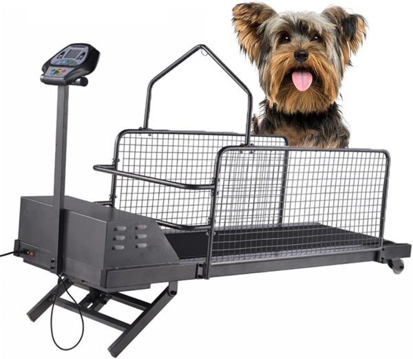 Dog Treadmills, Pet Running Training Machines with Display Screen, Electric Exercise Agility Equipment for Home Use, Lose Weight, Load-Bearing 100 KG