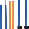 EVTSCAN Dog Agility Travel Jump Set, Obstacle Course for Dog Training, Detachable Pet Dogs Agility Jump Hurdle Bar Games Equipment Exercise