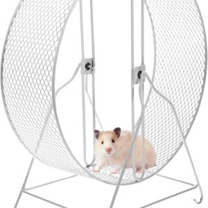 Exercise Wheels for Small Animals | Hamster Training Equipment | Small Animal Entertainment Toys | Hamster Exercise Solutions Gerb Toys and Accessories