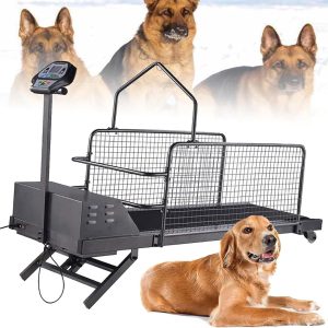 HEAXIY Dog Treadmill, Fitness Pet Dog Running Machine for Small, Medium, Large Dogs, Indoor Pet Exercise Walking Training Equipment