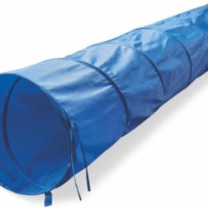 Maxxpro Agility for the Dog - Dog Tunnel with Pegs - 2 m - Blue