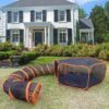 Outdoor Cat Enclosures for Indoor Cats, Portable Cat Tents for Outside, Outdoor Catio, Enclosed Cat Playpen with Tunnel, Pet Tents for Cats, Rabbit, Puppy and Other Small Animal