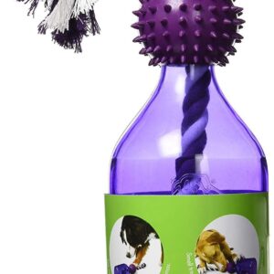 PetSafe Busy Buddy Tug-A-Jug M/L and Interactive Meal Dispensing Dog Toy, Purple, Medium/Large for All Breed Sizes