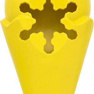 PetSafe Treat Holding Toy, Ice Cream - Fill and Freeze Treat Holding Chew Toy - BPA-free Rubber - French Vanilla Scented - Interactive Pet Puzzle for Boredom or Separation Anxiety