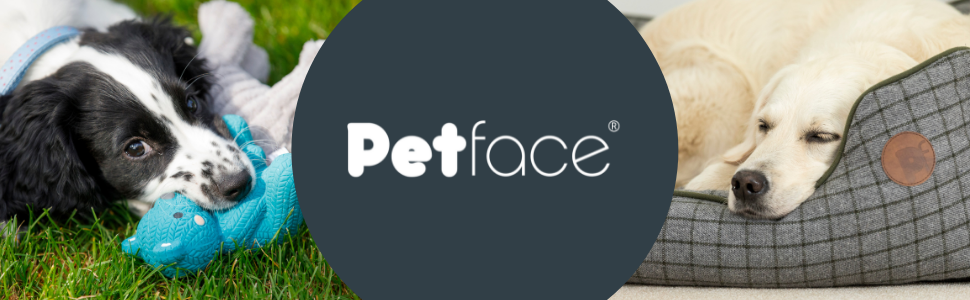 Petface Dog and Cat Products Toys Bedding Header