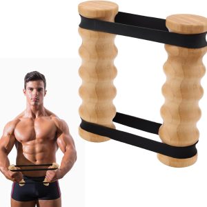 Rip Stick, Portable Exercise Equipment with Adjustable 8 Resistance Band Full Upper Body Workout Exercise Stick for Shoulder Back Chest Arms