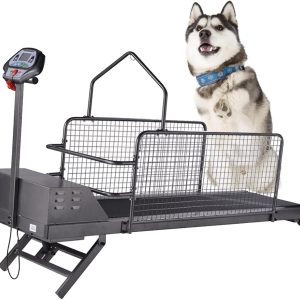 SUN RDPP Fitness Pet Dog Treadmill, Indoor Dogs Exercise Training Equipment, Incline Run Cardio Machine, for Large/Medium-Sized Dogs, Maximum Load 100kg/220Lbs