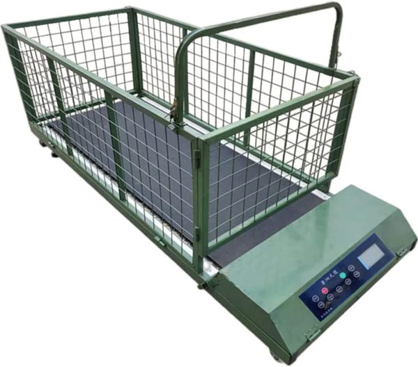 SUN RDPP Pet Run Dog Treadmill, Pet Fitness Equipment for Small, Medium, Large Dogs self propelled Indoor Exercise, Military Green