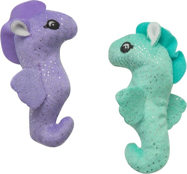 Snugarooz Kitty Seahorse, Made from Reycled Plastic Bottles, Catnip Toys for Cats, Cat Toys, Toys for Kittens, Durable, Eco-Friendly, Bite Resistant Chew Toys for Cats, Indoor and Outdoor Cats