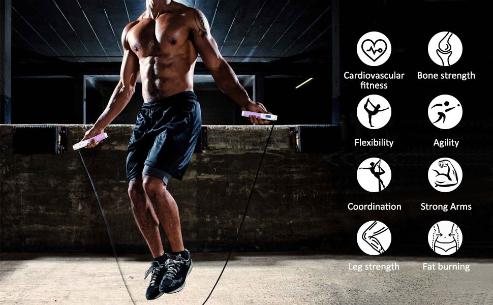 weighted jump rope for adults