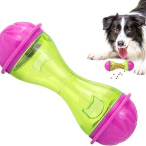 Treat Dispensing Puppy Toys | Interactive Dispenser Puzzle Toy for Dogs,Dog Enrichment Toy, Food Leakage Puzzles Ball, Pet Slow Feeder Ball for Aggressive Chewers