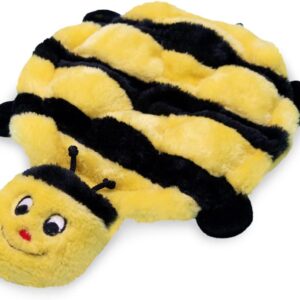 ZippyPaws Squeakie Crawler Interactive Pet Toys - Durable Dog Toys, Crinkle Dog Toys, Squeaker Dog Toy, Bertie The Bee…