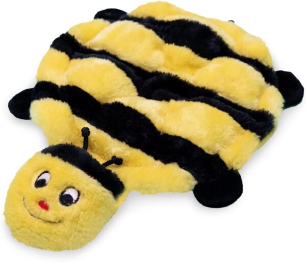 ZippyPaws Squeakie Crawler Interactive Pet Toys - Durable Dog Toys, Crinkle Dog Toys, Squeaker Dog Toy, Bertie The Bee…