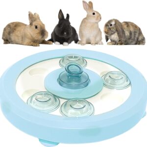 kathson Rabbit Foraging Toy Interactive Puzzle Slow Feeder Puppy Treat Dispenser for IQ Traning & Mental Enrichment Funny Feeding Fun Game Toy for Bunny Ferret Chinchilas Dog Cat