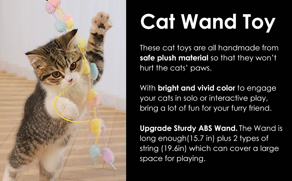  Interactive Cat Wand Toys