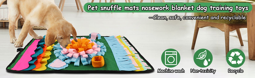 large snuffle mat for dogs