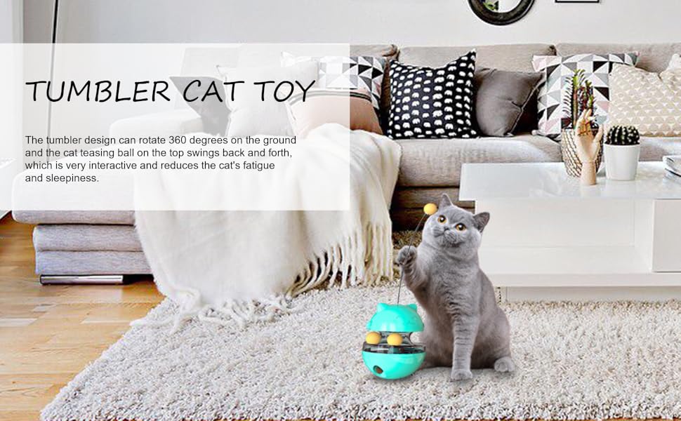 Interactive Cat Tumbler Toy