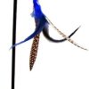 Go Cat Da Bird Pull 2 Piece Pull Apart Rod & Bird, Handmade in The USA (1 Bird)