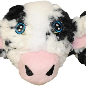 Jolly Pets Jolly Tug-a-Mal Cow Tug/Squeak Toy, Large