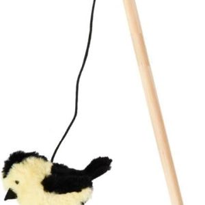 SPOT Ethical Pet Songbird Teaser Wand Interactive Cat Toys, Assorted Designs,52132