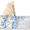 STELLAIRE CHERN Snuffle Mat For Small Large Dogs Nosework Feeding Mat (23.6" X 39.4") Easy To Fill And Machine Washable Training Mats Pet Activity/Toy/Play Mat, Great For Stress Release - M