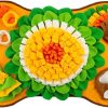 Snuffle Mat for Dogs, Mat Pet Feeding Mats Puppy Sniffing Pad, Sniff Mat for Dogs, Interactive Puzzle Feeding Mats for Multiple Breeds, Encourages Mental Stimulation (A)