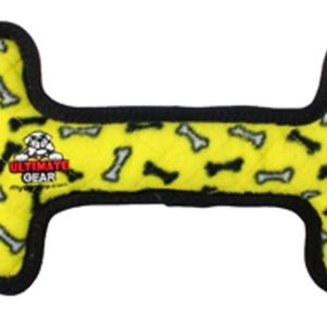 Tuffy Ultimate Tug-O-Gear Bone, Yellow