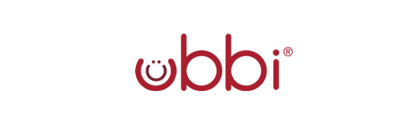 Ubbi pet logo on white background